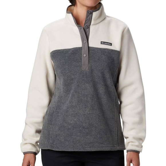 COLUMBIA SPORTSWEAR BENTON SPRINGS‎ FLEECE PULLOVER HALF SNAP WOMENS XXL - Picture 1 of 7